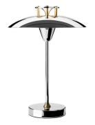 Mini Stepp 1-2-3 Portable Table Lamp Halo Design Silver