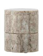 Nezli Jar W/Lid Bloomingville Beige