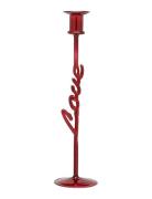 Carmine Love Candle Holder Anna + Nina Red