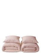 2 X Bedlinen Set - Normal Length The Organic Company Pink