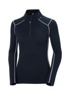 W Lifa Merino Midw 1/2 Zip Helly Hansen Navy
