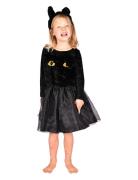 Cat Dress Den Goda Fen Black
