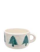 Christmas Forest Cappuccino Mug Anna + Nina Cream