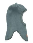 Wool Fullface W Ears Mikk-line Khaki