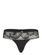 Thong_ Peony Lace BOSS Black