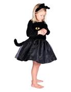 Cat Dress Den Goda Fen Black
