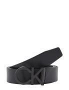 Ck Buckle Belt Black 35Mm Calvin Klein Black