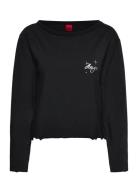 Casual Ls-Shirt HUGO Black