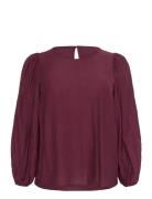 Kcviva Blouse Kaffe Curve Red