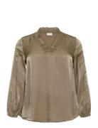 Kcmilia Blouse Kaffe Curve Gold