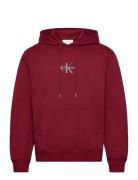 Ls Eu 350Terry Micro Monologo Ho Calvin Klein Jeans Red