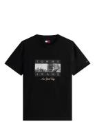 Tjm Reg Photo Flag Ss Tee Tommy Jeans Black