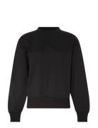 Ls Premium Terry Emblem Logo Cre Calvin Klein Black