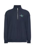 Ls Eu 350Terry Micro Monologo Qt Calvin Klein Jeans Navy