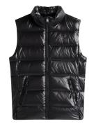 Tjw Slim Zip Print Down Vest Tommy Jeans Black