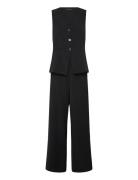 Vinnie Tailored Jumpsuit French Connection Black