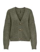 Carzoey L/S Cardigan Knt Noos ONLY Carmakoma Green