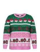 Carhoho X-Mas Ls Pullover Knt ONLY Carmakoma Pink