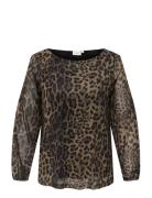 Carforest Life L/S Boatneck Top Jrs ONLY Carmakoma Brown