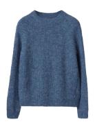 Alpaca Blend Raglan Sweater Lexington Clothing Blue