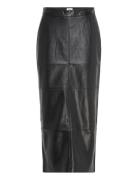 Yara Faux Leather Skirt Twist & Tango Black