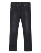Grover Trousers Straight C-Stretch Replay Black
