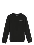 Script Crew Neck Sweatshirt Lyle & Scott Black