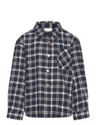 Tnronan Os L_S Flannel Shirt The New Blue