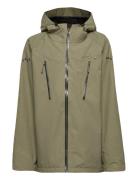 Monsune Hardshell Jacket Teens ISBJÖRN Of Sweden Green