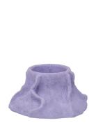 Art Piece Lava Candleholder Mette Ditmer Purple