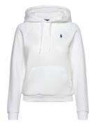 Shrunken Fit Fleece Hoodie Polo Ralph Lauren White