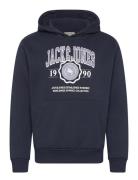 Jjmako Sweat Hood Jack & J S Navy