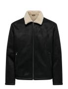 Onsroyce Shearling Jacket Otw ONLY & SONS Black
