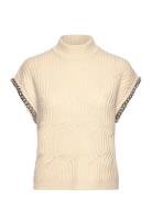 Dante6-Meloe Sleeveless Chain Sweater Dante6 Cream