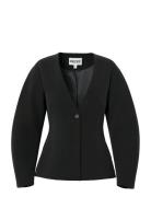Pckamil Ls Fitted Blazer Noos Bc Pieces Black