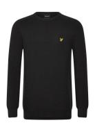 Engineered Rib Crew Neck Lyle & Scott Black