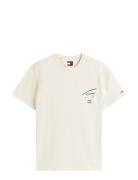 Tjm Reg Signature City Tee Tommy Jeans Cream