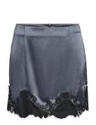 Nmceleste Mw Satin Skirt NOISY MAY Grey