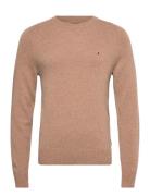 Lambswool Crew Neck Tommy Hilfiger Beige