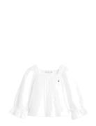 Broderie Anglaise Blouse Tommy Hilfiger White