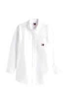 Tjw Ovs Badge Oxford Shirt Ext Tommy Jeans White