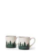 Happy Holidays St Ware Espresso Mug Lexington Home Green