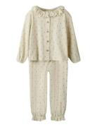 Nmfgago Rua Loose Night Set Lil Lil'Atelier Cream
