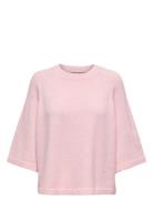 Onlsimoni 3/4 Pullover Knt Noos ONLY Pink