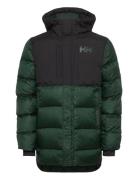 Active Puffy Long Jacket Helly Hansen Green