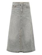 Nanasiw Denim Skirt InWear Grey