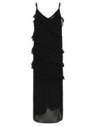 Crtima Dress Cream Black