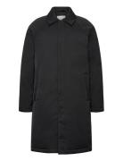 Ls Long Filled Car Coat Calvin Klein Black