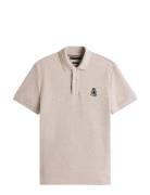 Heather Crest Reg Polo Tommy Hilfiger Beige