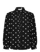 Slidola Ebba Shirt Ls Soaked In Luxury Black